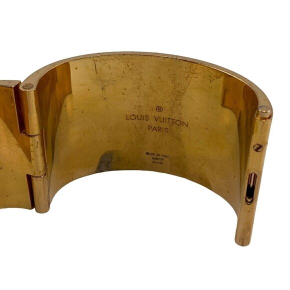 LOUIS VUITTON Gold Bracelet - Picture 7 of 9
